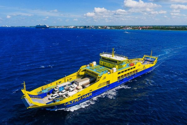 Transporte maritimo de vehiculos Isla Mujeres
